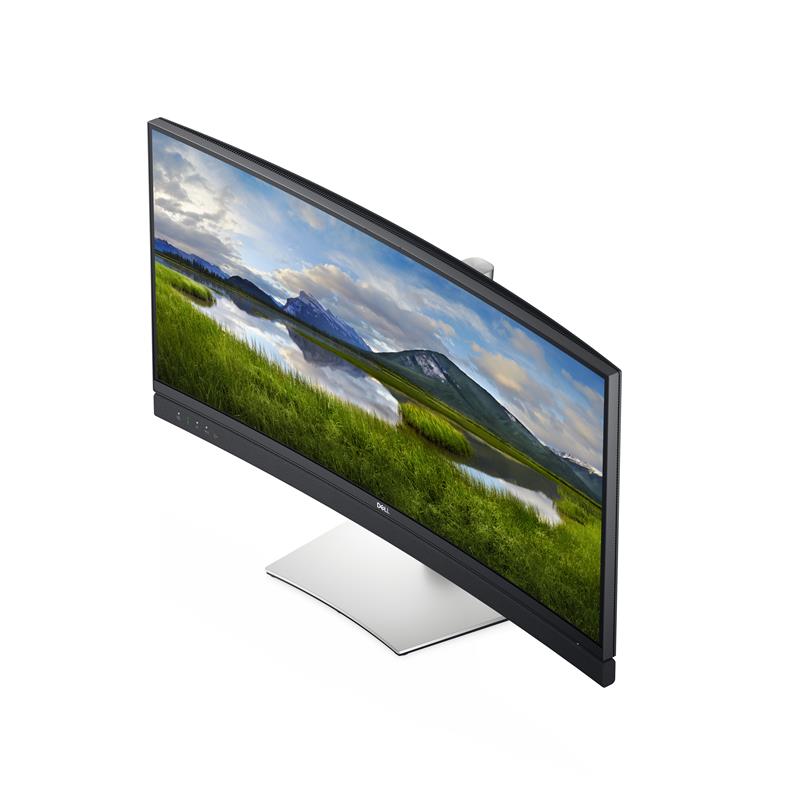 DELL C3422WE 86,7 cm (34.1"") 3440 x 1440 Pixels UltraWide Quad HD LCD Zwart, Zilver