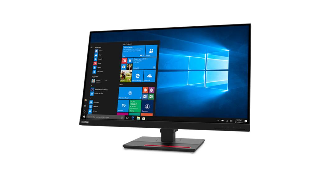 Lenovo ThinkVision T27h-2L 68,6 cm (27"") 2560 x 1440 Pixels Quad HD LED Zwart