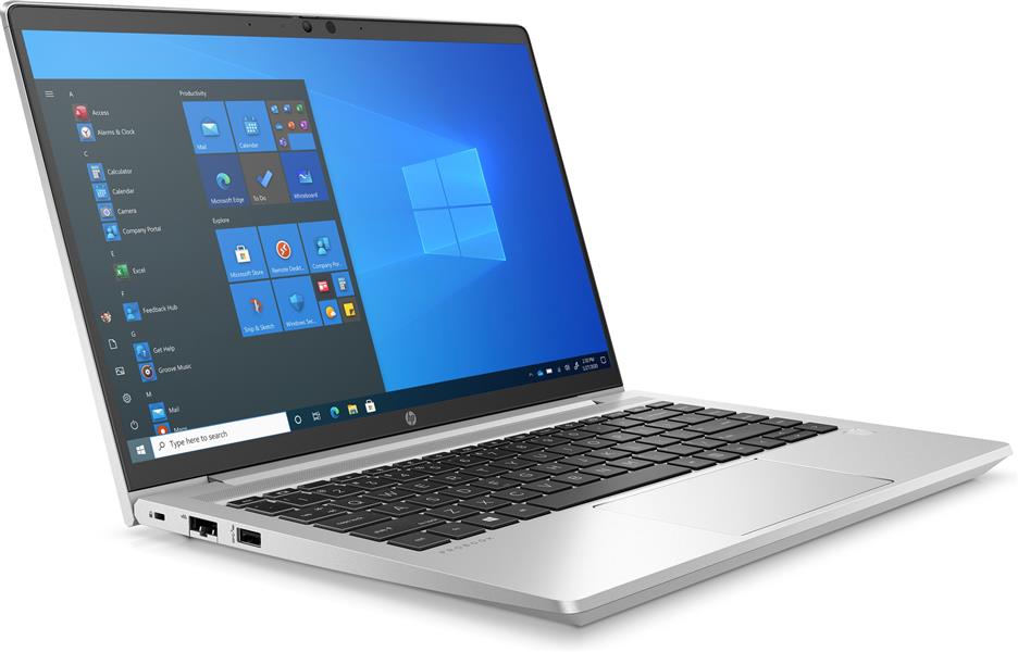 HP ProBook 445 G8 DDR4-SDRAM Notebook 35,6 cm (14"") 1920 x 1080 Pixels AMD Ryzen 3 8 GB 256 GB SSD Wi-Fi 6 (802.11ax) Windows 10 Pro Zilver