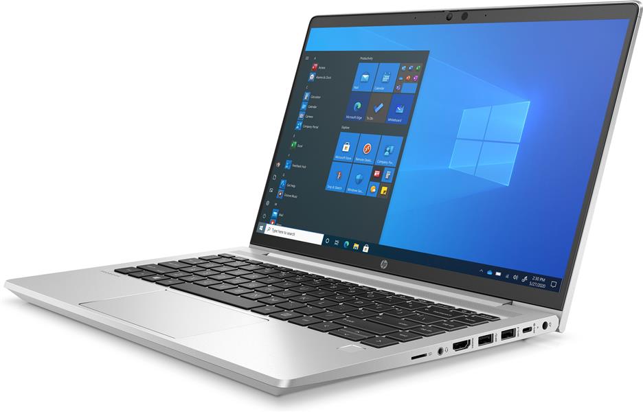 HP ProBook 445 G8 DDR4-SDRAM Notebook 35,6 cm (14"") 1920 x 1080 Pixels AMD Ryzen 3 8 GB 256 GB SSD Wi-Fi 6 (802.11ax) Windows 10 Pro Zilver