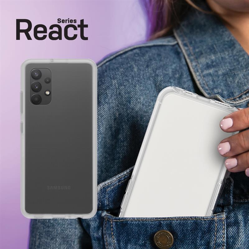 OtterBox React Series voor Samsung Galaxy A32, transparant