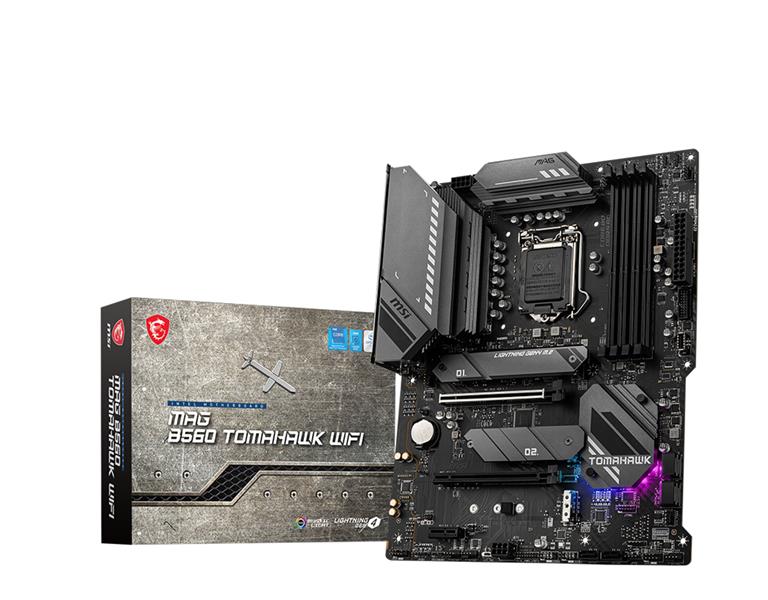 MSI MAG B560 TOMAHAWK WIFI moederbord Intel B560 LGA 1200 ATX