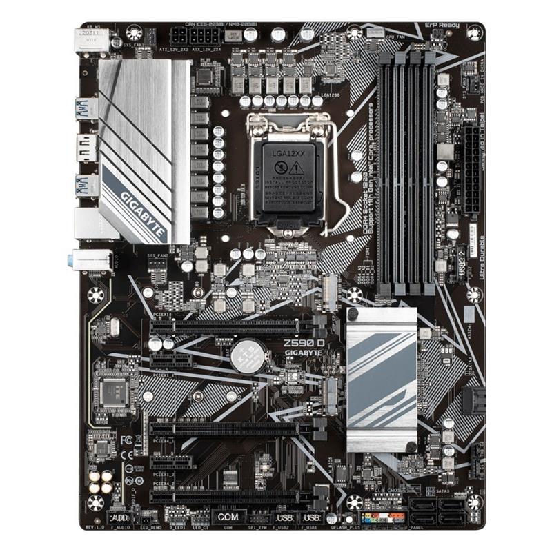 Gigabyte Z590 D moederbord Intel Z590 Express LGA 1200 ATX