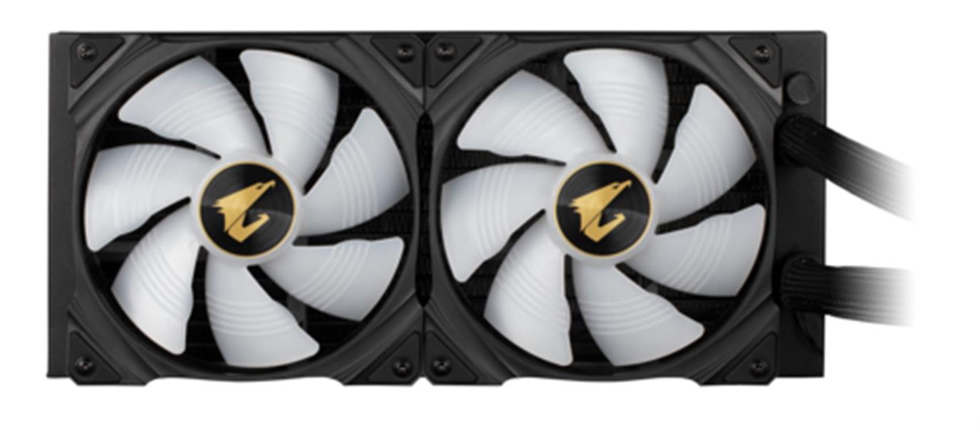 Gigabyte AORUS WATERFORCE X 280 Lquid Cooler 44 4 dB 8 06 dB 44 4 dB 2 fan s 2300 RPM