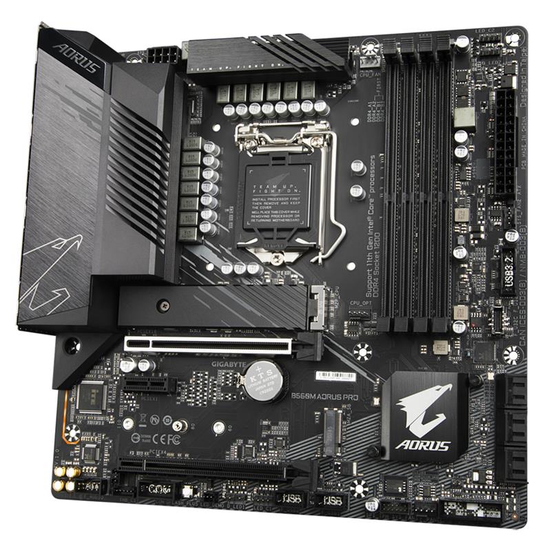 Gigabyte B560M AORUS PRO moederbord Intel B560 Express LGA 1200 micro ATX