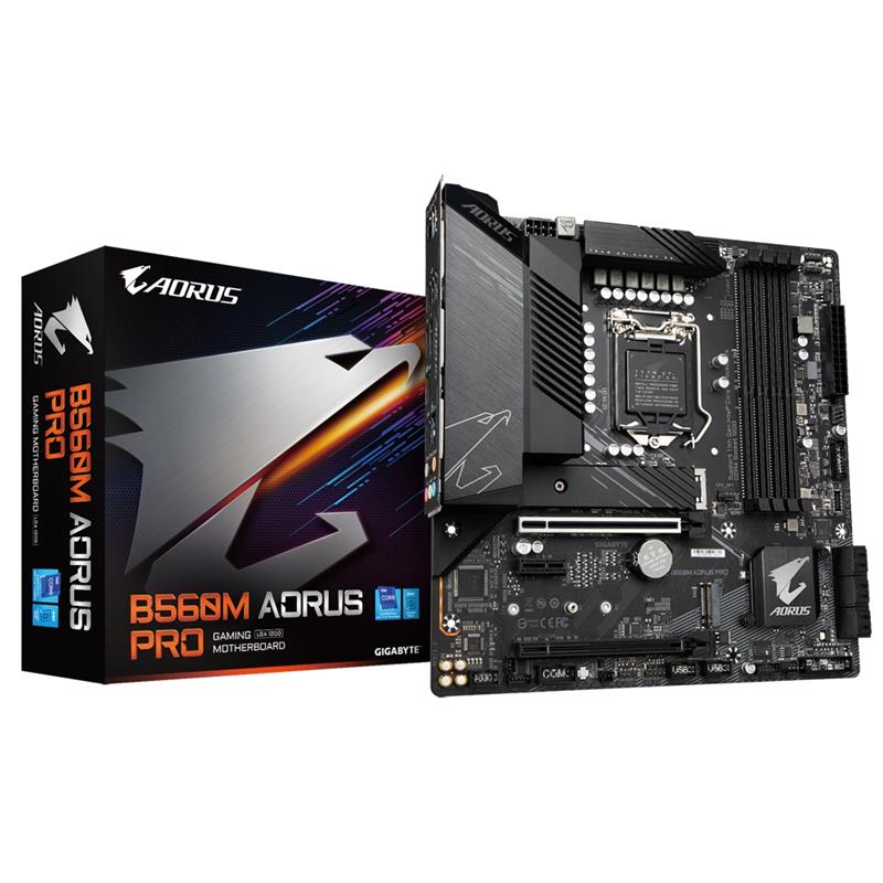 Gigabyte B560M AORUS PRO moederbord Intel B560 Express LGA 1200 micro ATX