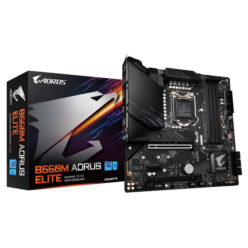 Gigabyte B560M AORUS ELITE moederbord Intel B560 Express LGA 1200 micro ATX