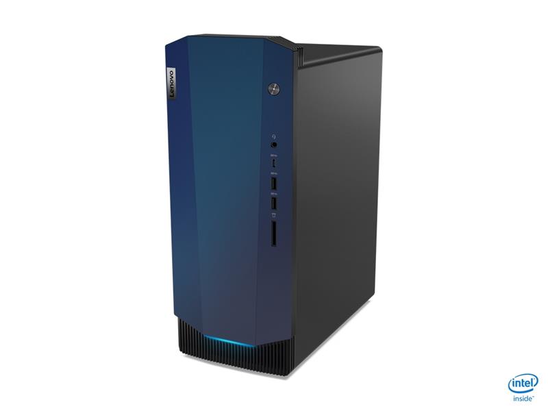 Lenovo IdeaCentre Gaming 5 i5-11400F Tower Intel® Core™ i5 16 GB DDR4-SDRAM 512 GB SSD Windows 11 Home PC Zwart, Blauw