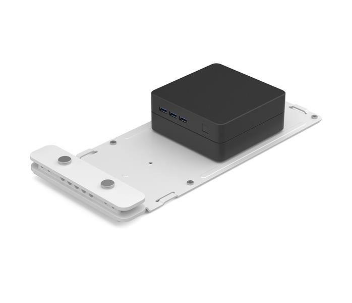 Logitech Compute Mount Monitorstandaard-gemonteerde CPU-houder Wit