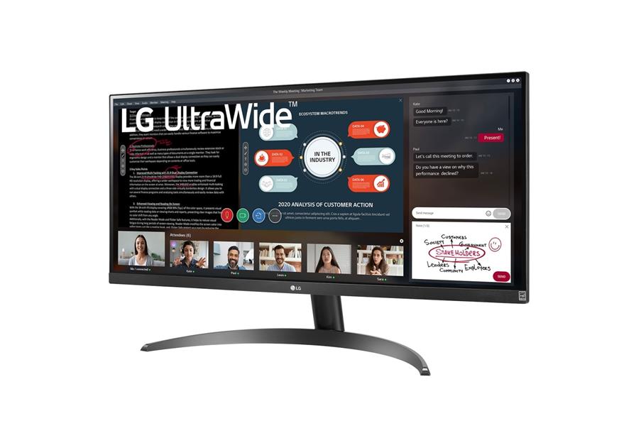 LG 29WP500-B 73,7 cm (29"") 2560 x 1080 Pixels UltraWide Full HD LED Zwart