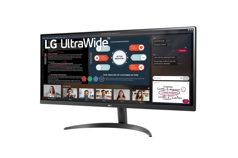 LG 34WP500-B computer monitor 86,4 cm (34"") 2560 x 1080 Pixels UltraWide Full HD LED Zwart