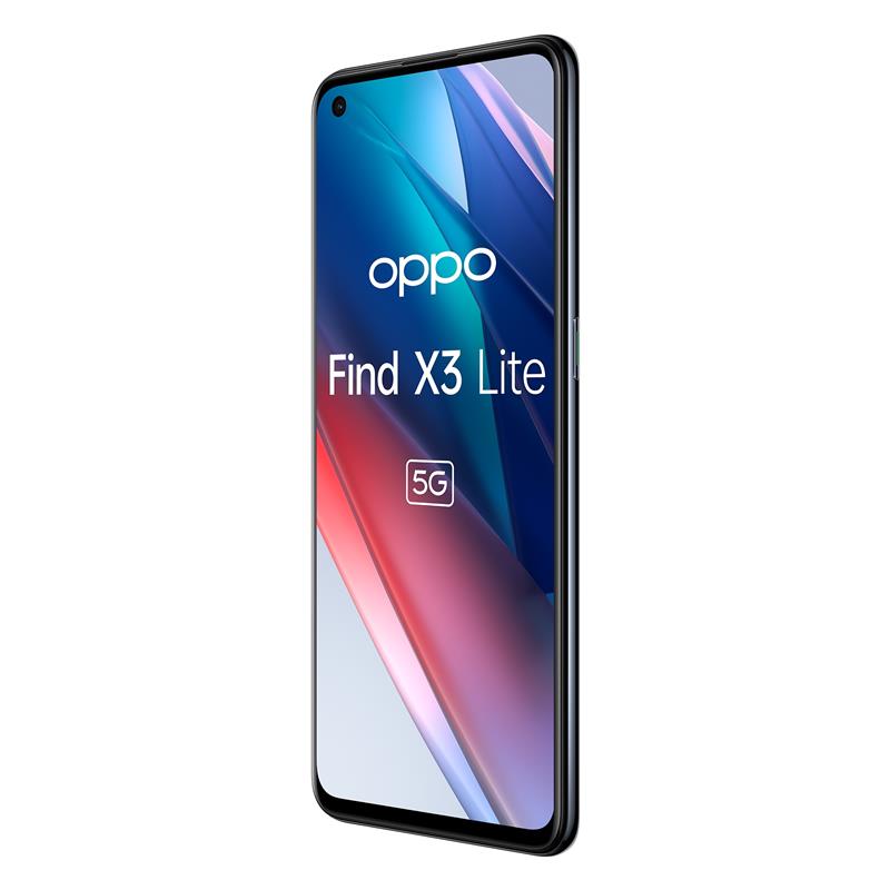 OPPO Find X3 Lite 16,3 cm (6.43"") Dual SIM ColorOS 11.1 5G USB Type-C 8 GB 128 GB 4300 mAh Zwart