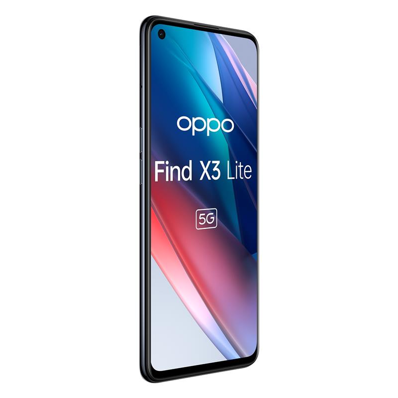 OPPO Find X3 Lite 16,3 cm (6.43"") Dual SIM ColorOS 11.1 5G USB Type-C 8 GB 128 GB 4300 mAh Zwart