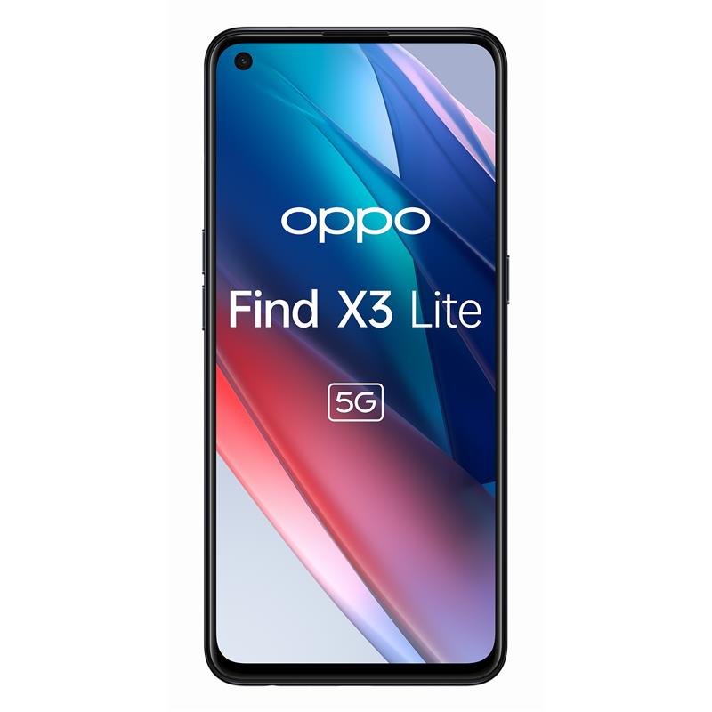OPPO Find X3 Lite 16,3 cm (6.43"") Dual SIM ColorOS 11.1 5G USB Type-C 8 GB 128 GB 4300 mAh Zwart