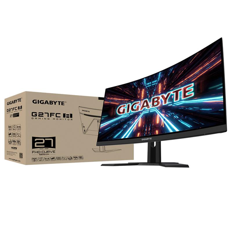 Gigabyte G27FC A computer monitor 68,6 cm (27"") 1920 x 1080 Pixels Full HD LED Zwart