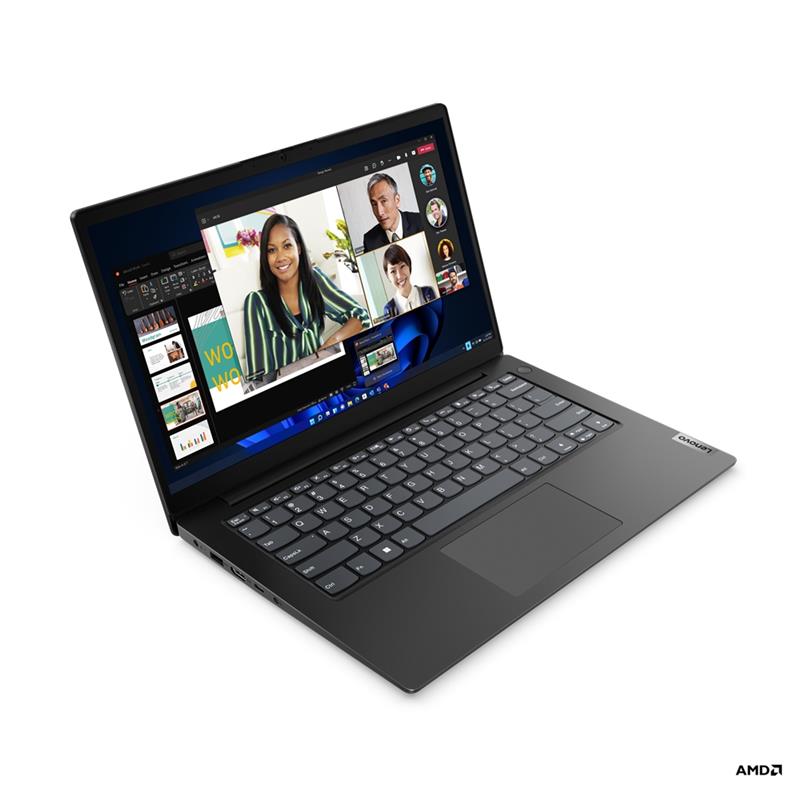 Lenovo V V14 7520U Notebook 35,6 cm (14"") Full HD AMD Ryzen™ 5 16 GB LPDDR5-SDRAM 512 GB SSD Wi-Fi 5 (802.11ac) Windows 11 Pro Zwart
