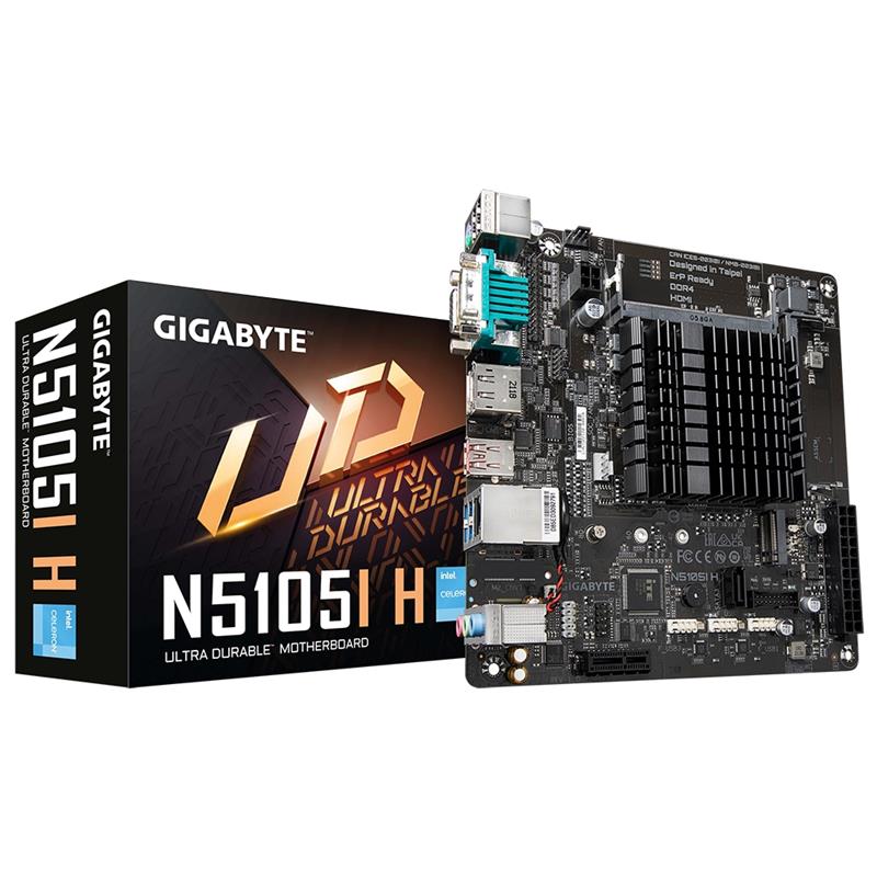 Gigabyte GA-N5105I H (D) Intel SoC mini ITX