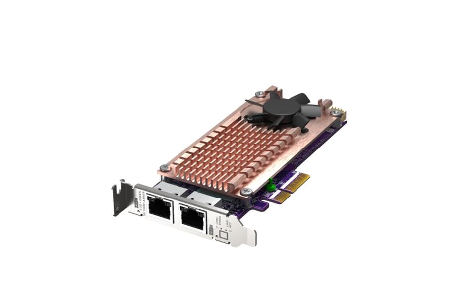 QNAP QM2-2P2G2T netwerkkaart Intern Ethernet 2500 Mbit/s