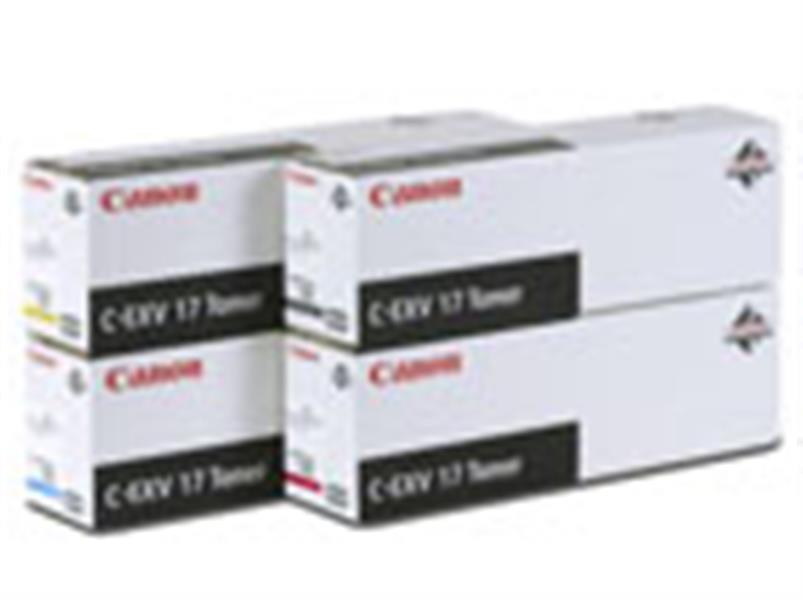 Canon C-EXV17 Toner Cyan Origineel Cyaan 1 stuk(s)