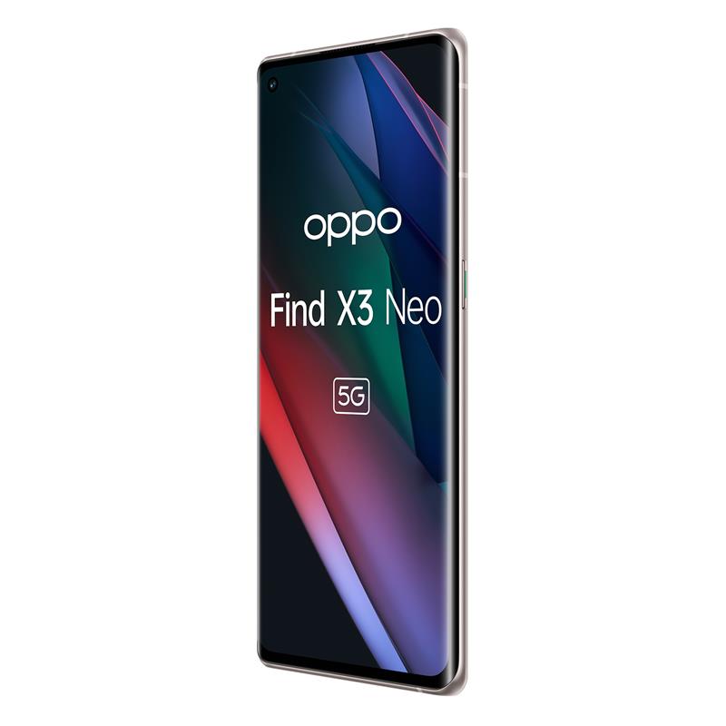 OPPO Find X3 Neo 16,6 cm (6.55"") Dual SIM ColorOS 11.1 5G USB Type-C 12 GB 256 GB 4500 mAh Zilver