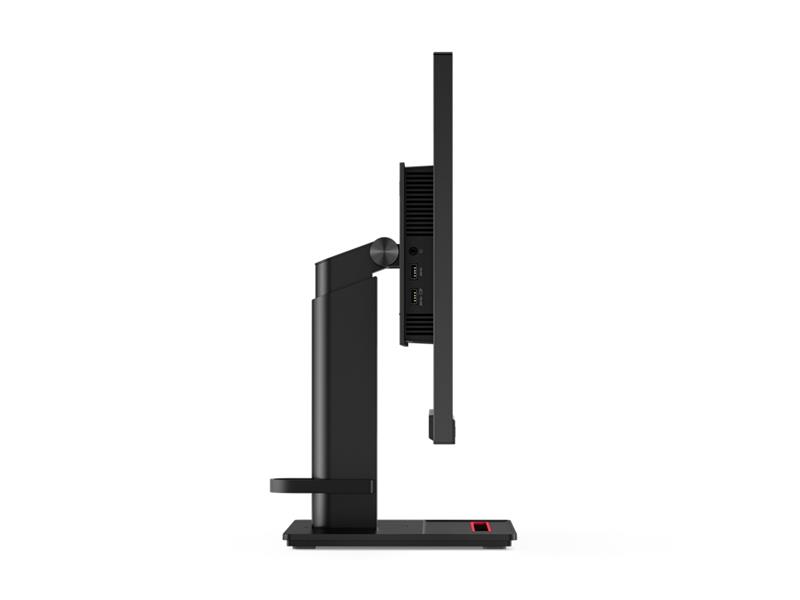 Lenovo ThinkVision P24h-2L + MC 50 60,5 cm (23.8"") 2560 x 1440 Pixels Quad HD LED Zwart