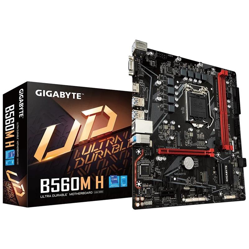 Gigabyte B560M H moederbord Intel B560 Express LGA 1200 micro ATX