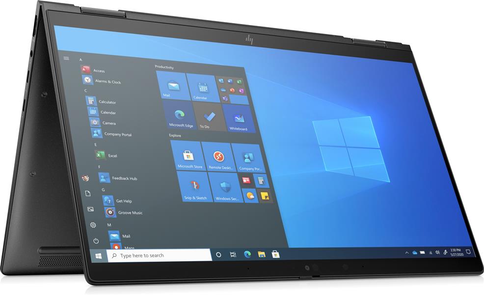 HP Elite Dragonfly Max Hybride (2-in-1) 33,8 cm (13.3"") Touchscreen Full HD Intel® 11de generatie Core™ i7 16 GB LPDDR4x-SDRAM 256 GB SSD Wi-Fi 6 (80