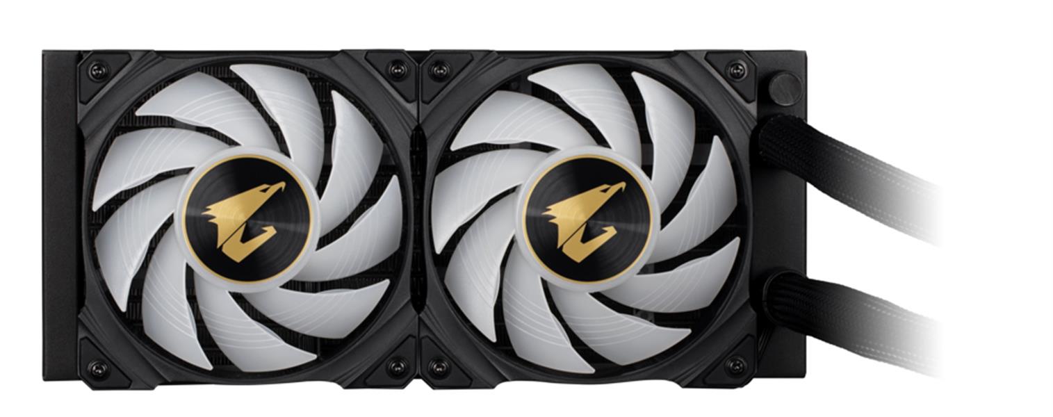 Gigabyte AORUS WATERFORCE X 240 Liquid Cooler 37 6 dB 7 9 dB 37 6 dB 2 fan s 800 RPM