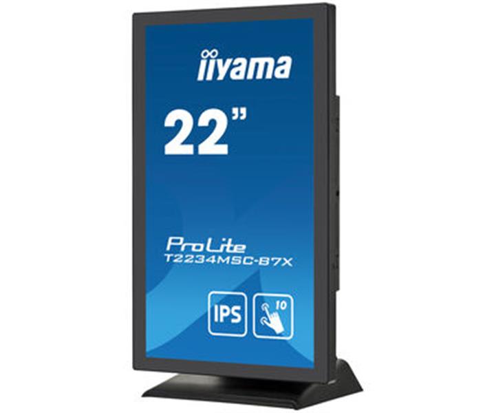 iiyama ProLite T2234MSC-B7X touch screen-monitor 54,6 cm (21.5"") 1920 x 1080 Pixels Multi-touch Zwart