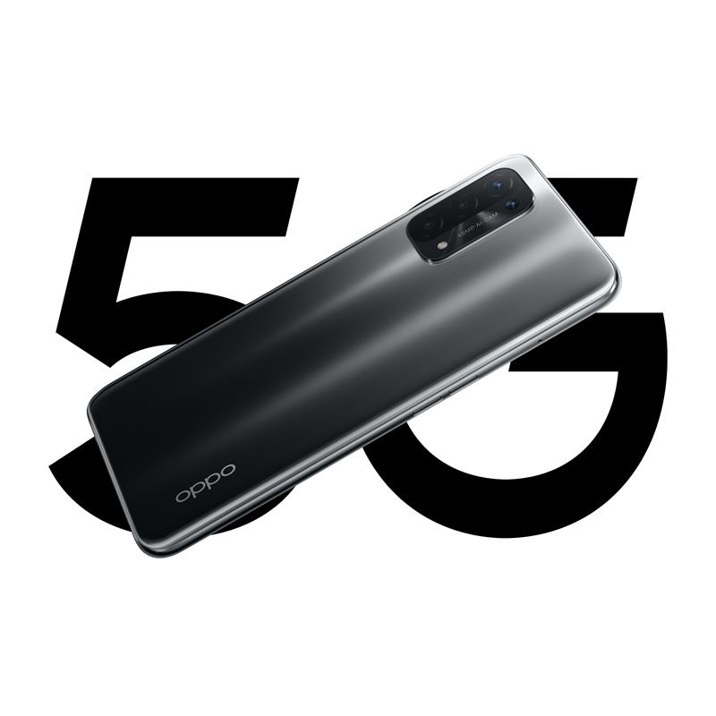 OPPO A74 5G 16,5 cm (6.5"") Dual SIM Android 11 USB Type-C 6 GB 128 GB 5000 mAh Zwart