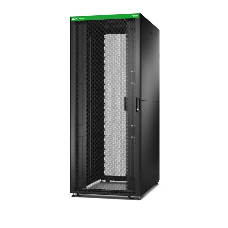 APC NetShelter Easy ER8222 - 42U/HE, 800mm(b) x 1200mm(d) 19"" IT rack, met zijpanelen
