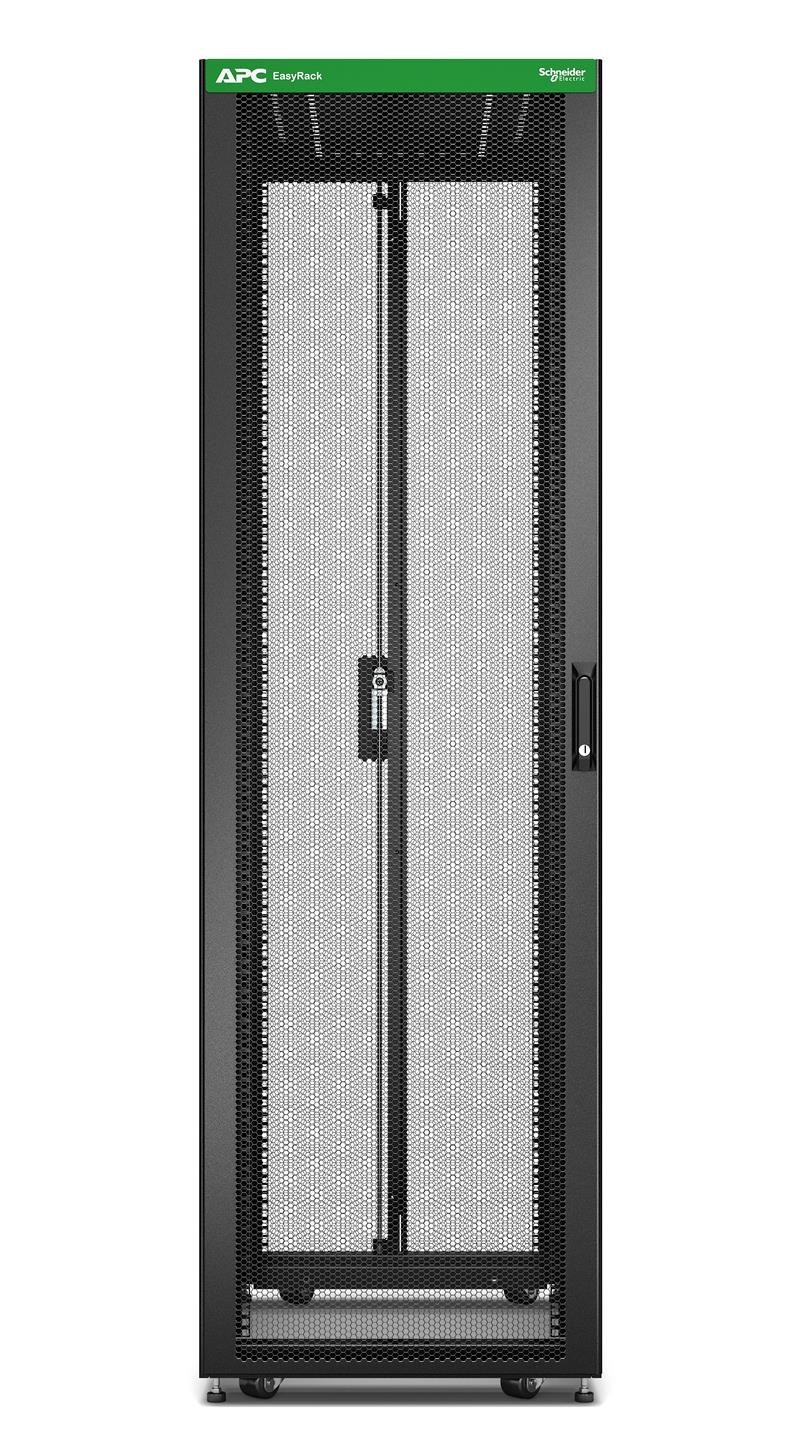 APC NetShelter Easy ER6202 - 42U/HE, 600mm(b) x 1000mm(d) 19"" IT rack, met zijpanelen