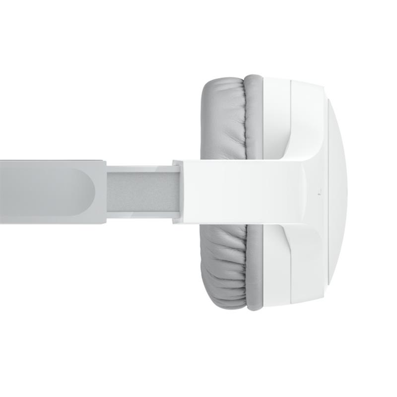 Belkin SOUNDFORM Mini Headset Bedraad en draadloos Hoofdband Muziek Micro-USB Bluetooth Wit