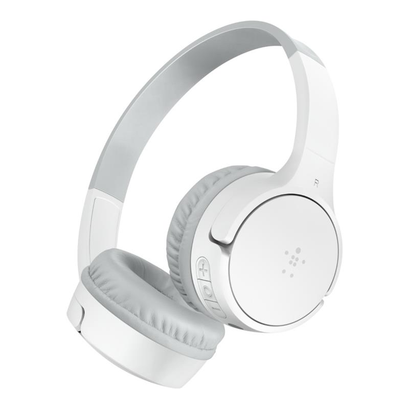 Belkin SOUNDFORM Mini Headset Bedraad en draadloos Hoofdband Muziek Micro-USB Bluetooth Wit