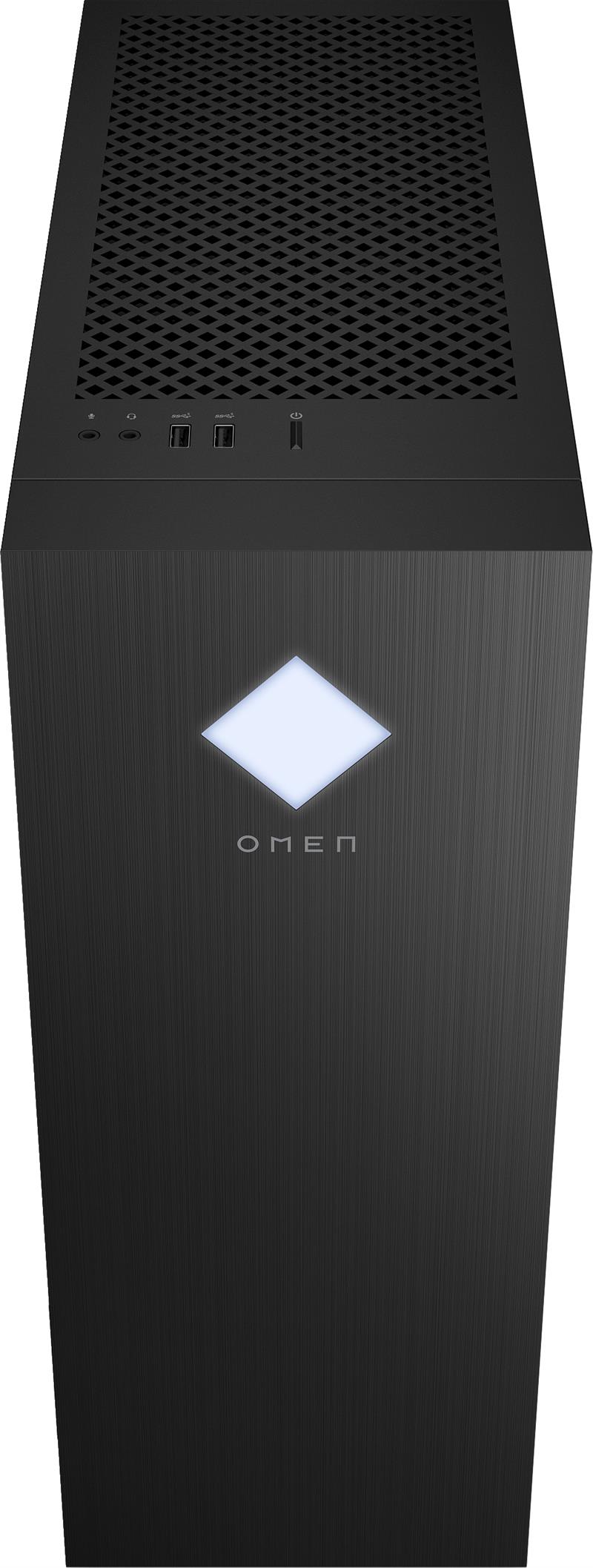 HP OMEN by HP 25L GT15-0700nd 5700G Tower AMD Ryzen™ 7 16 GB DDR4-SDRAM 1000 GB SSD Windows 11 Home PC Zwart