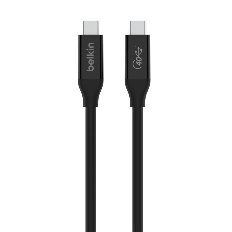 Belkin INZ001bt0.8MBK USB-kabel 0,8 m USB4 Gen 3x2 USB C Zwart