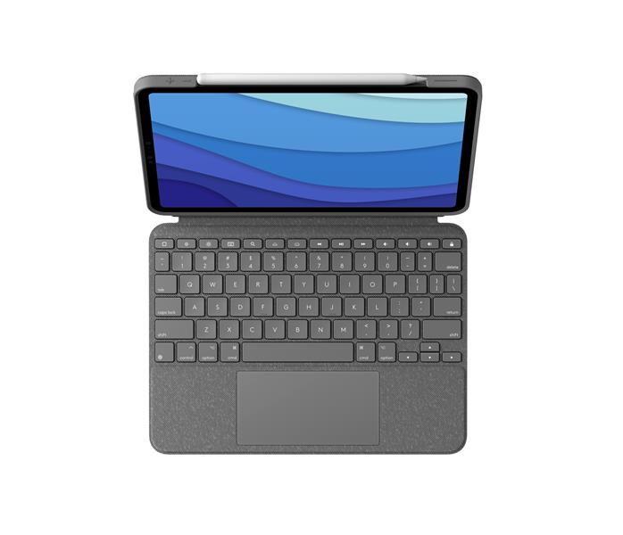 Logitech Combo Touch Grijs Smart Connector QWERTY Spaans