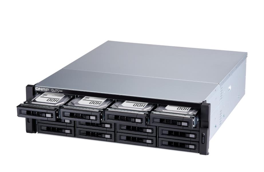 QNAP TS-H1677XU-RP NAS Rack (3U) Ethernet LAN Zwart 3700X