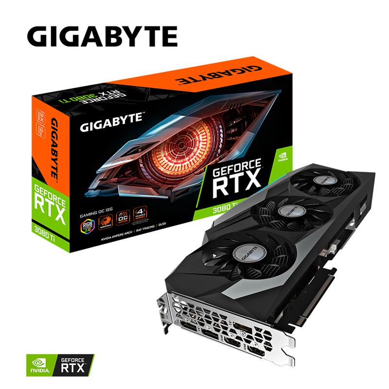 Gigabyte GeForce RTX 3080 Ti GAMING OC 12G NVIDIA 12 GB GDDR6X