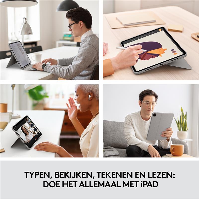 LOGI Combo Touch for iPad Pro 12 9in CH 