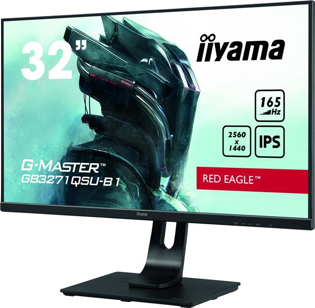 iiyama G-MASTER GB3271QSU-B1 computer monitor 80 cm (31.5"") 2560 x 1440 Pixels Wide Quad HD LED Zwart