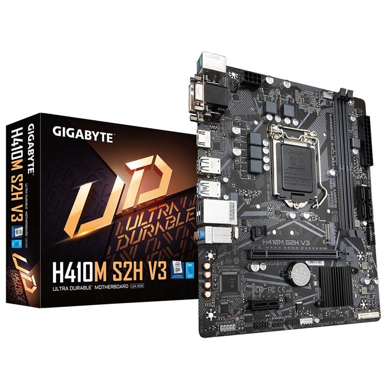 Gigabyte H410M S2H V3 moederbord Intel H510 LGA 1200 micro ATX