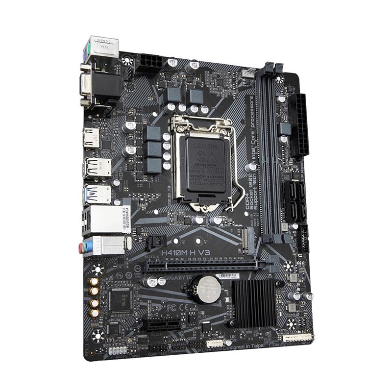 Gigabyte H410M H V3 moederbord Intel H510 LGA 1200 micro ATX