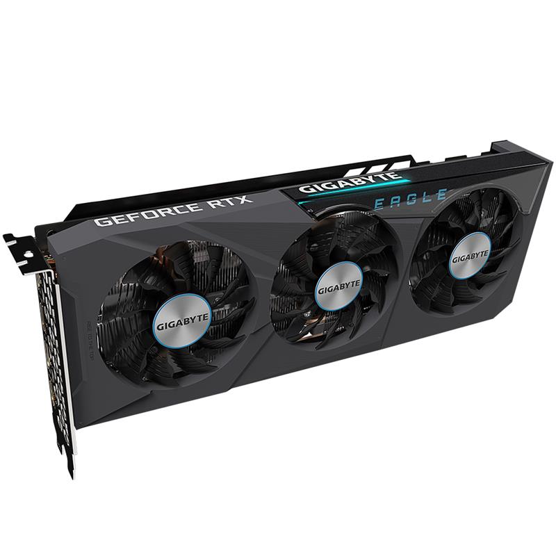 Gigabyte GV-N3070EAGLE-8GD Rev 2 0 GeForce RTX 3070 EAGLE 8G GDDR6 256 bit PCIe 4 0 x16