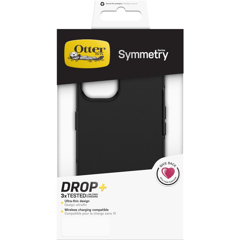 OtterBox Symmetry Series voor Apple iPhone 13, zwart