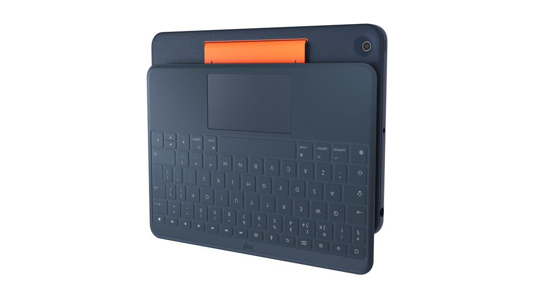 Logitech Rugged Combo 3 Touch Blauw Smart Connector QWERTZ Duits