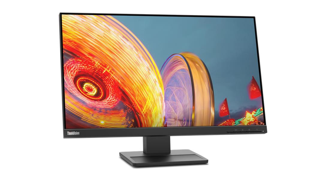 Lenovo ThinkVision E24q-20 60,5 cm (23.8"") 2560 x 1440 Pixels Quad HD LED Zwart