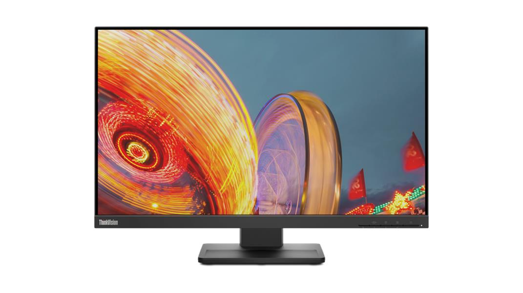 Lenovo ThinkVision E24q-20 60,5 cm (23.8"") 2560 x 1440 Pixels Quad HD LED Zwart