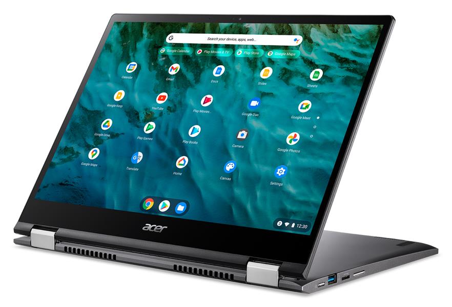Acer Chromebook Spin 713 CP713-3W-74HU 34,3 cm (13.5"") Touchscreen Intel® Core™ i7 i7-1165G7 16 GB LPDDR4x-SDRAM 256 GB SSD Wi-Fi 6 (802.11ax) Chrome