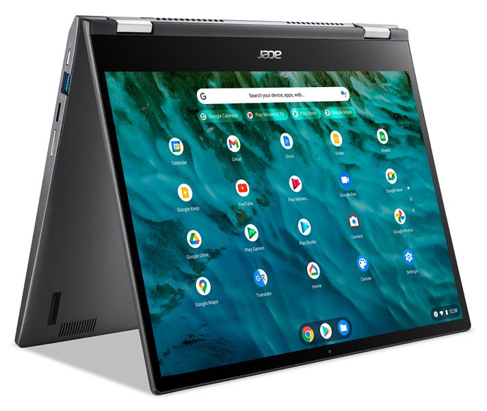 Acer Chromebook Spin 713 CP713-3W-74HU 34,3 cm (13.5"") Touchscreen Intel® Core™ i7 i7-1165G7 16 GB LPDDR4x-SDRAM 256 GB SSD Wi-Fi 6 (802.11ax) Chrome